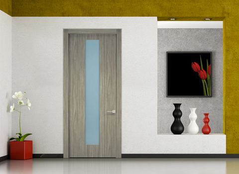 BR13-G07 door from the Bari line installed in a room