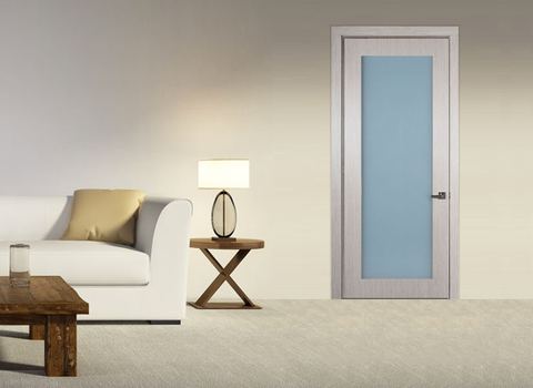 MD01-G01 door from the Modena line installed in a room