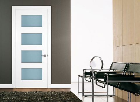 SK-G02 door from the Sky line installed in a room